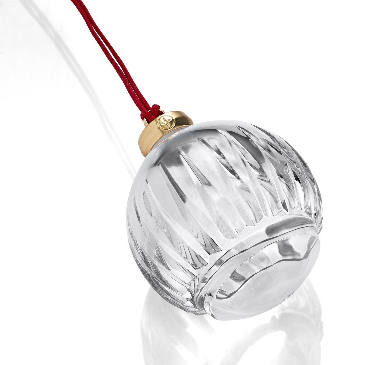 Waterford New Year 2025 Firework Bauble Dated Ornament, Clear